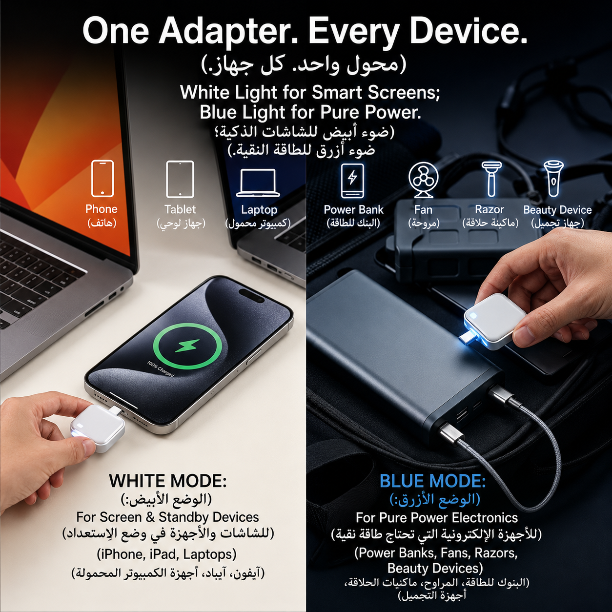 🤖⚡ AI Auto-Eject 140W Fast Charger Adapter – Smart Charging Made Easy