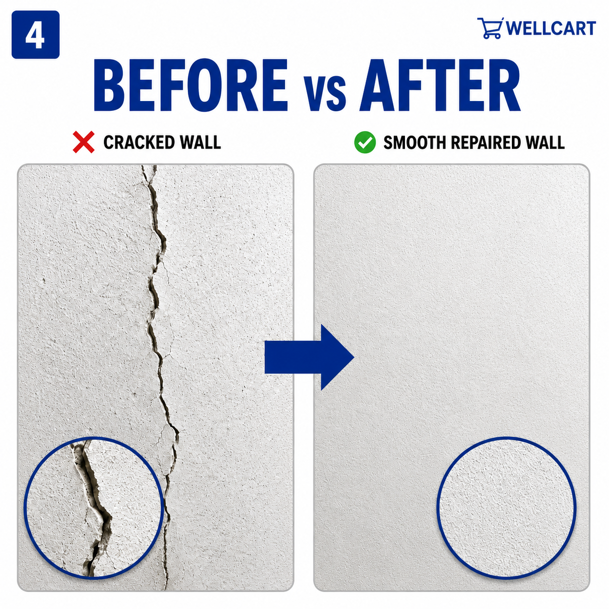 ✨ WELL CART Crack Filler – Buy 1 Get 1 FREE 🎉