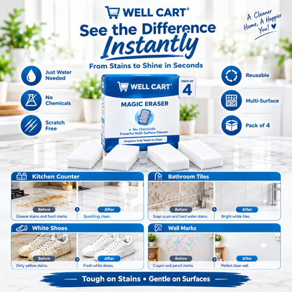 WELL CART™ Magic Stain Remover Eraser