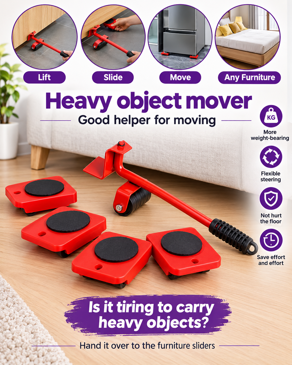 Well Cart Lifter & Mover Tool