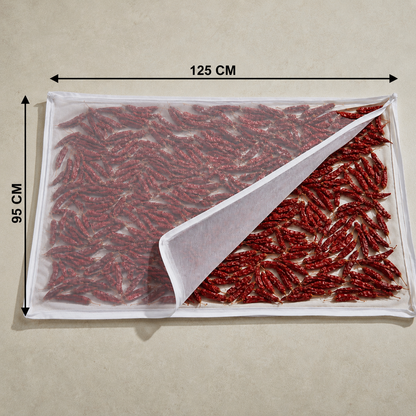 Premium Cotton Food Drying Cloth with Protective Mesh Net